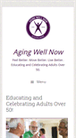 Mobile Screenshot of agingwellnow.com